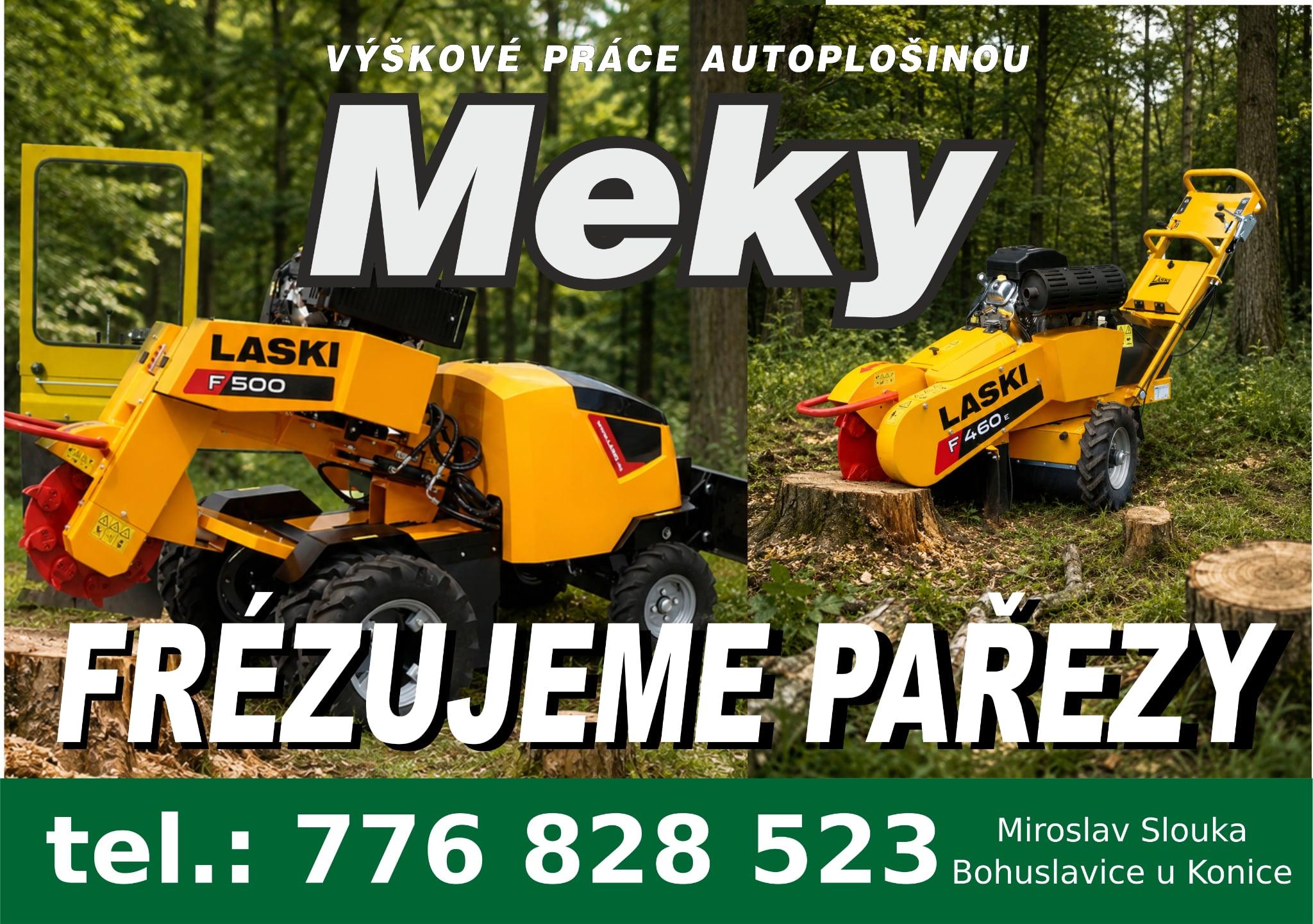 Výškové práce autoplošinou Meky foto 2