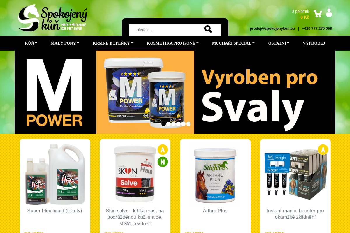 Spokojený kůň
