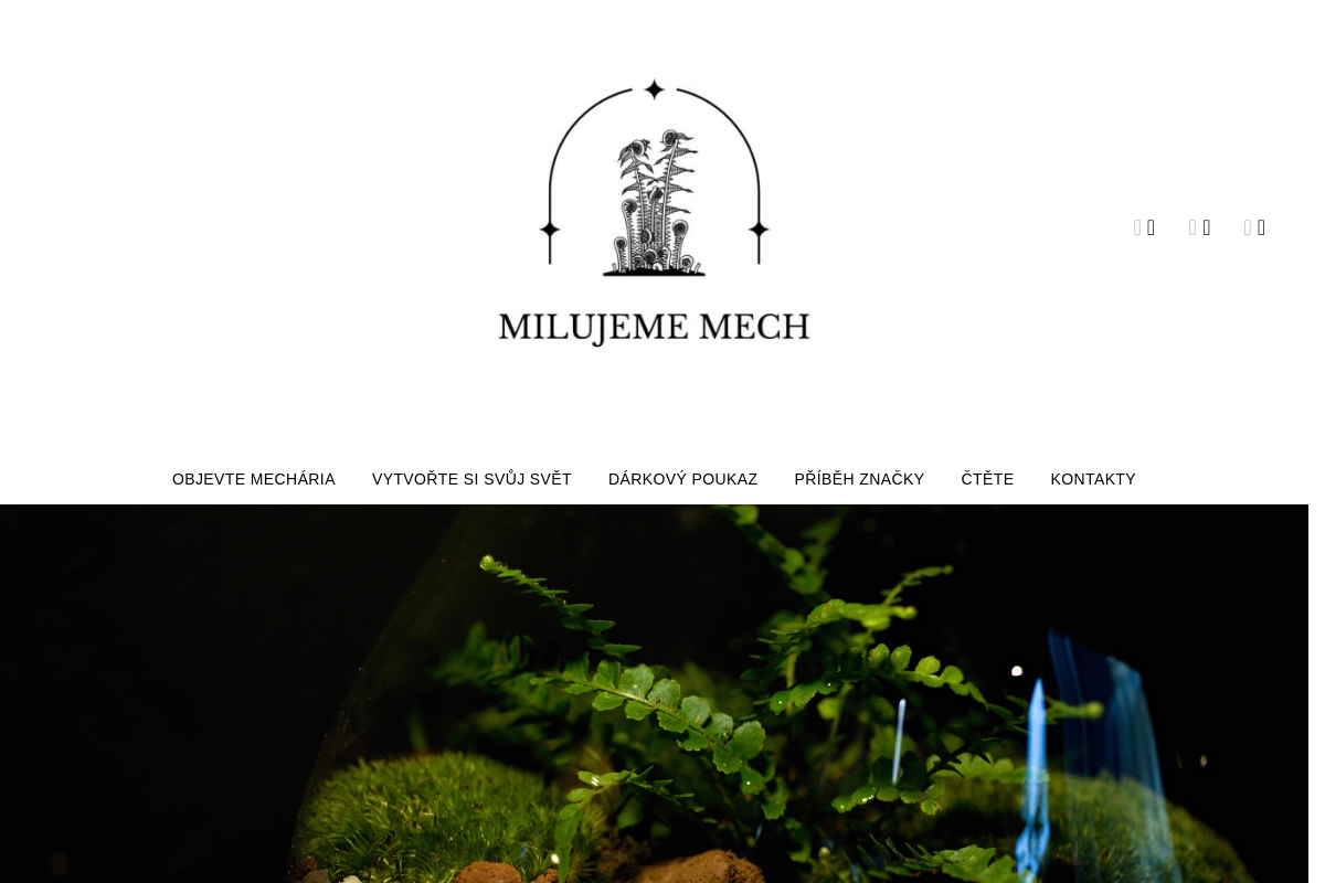 Milujeme mech | e-shop