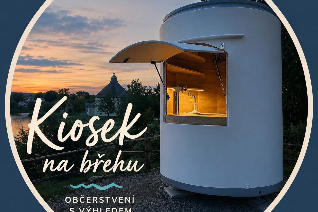 Kiosek na břehu