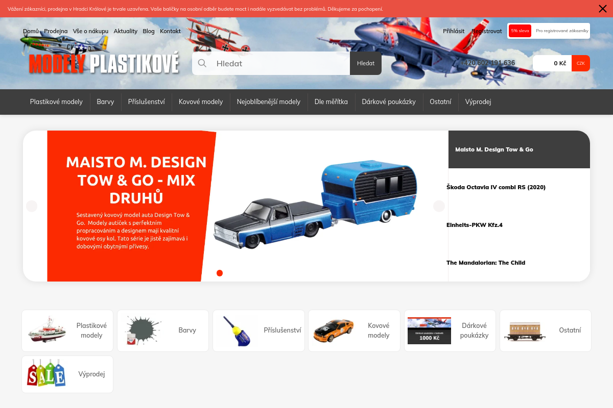 Modely-plastikove.cz