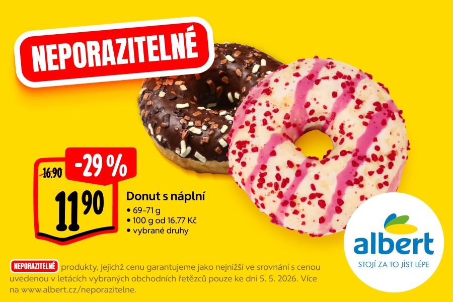 Donut s náplní