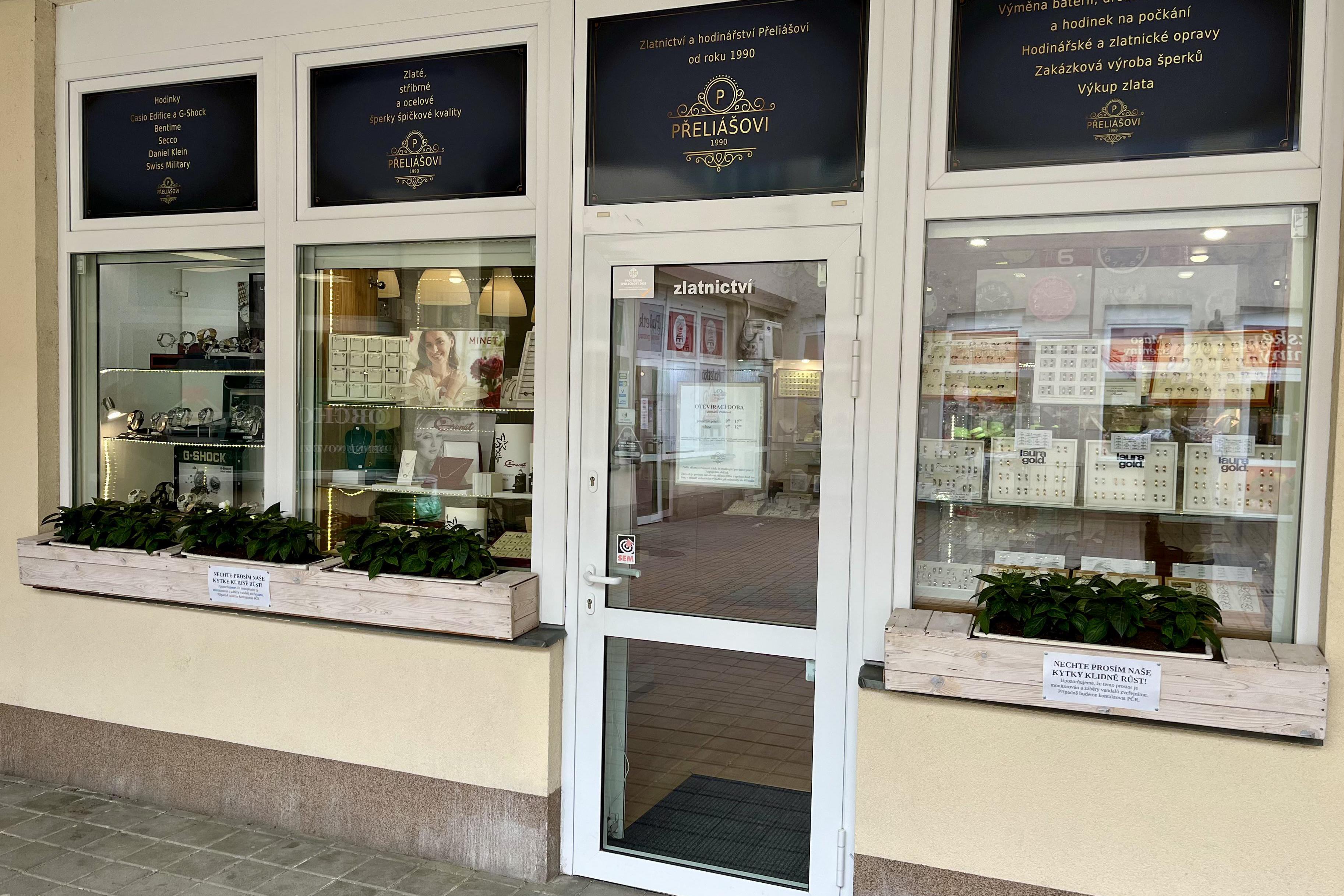 Zlatnictví Přeliášovi