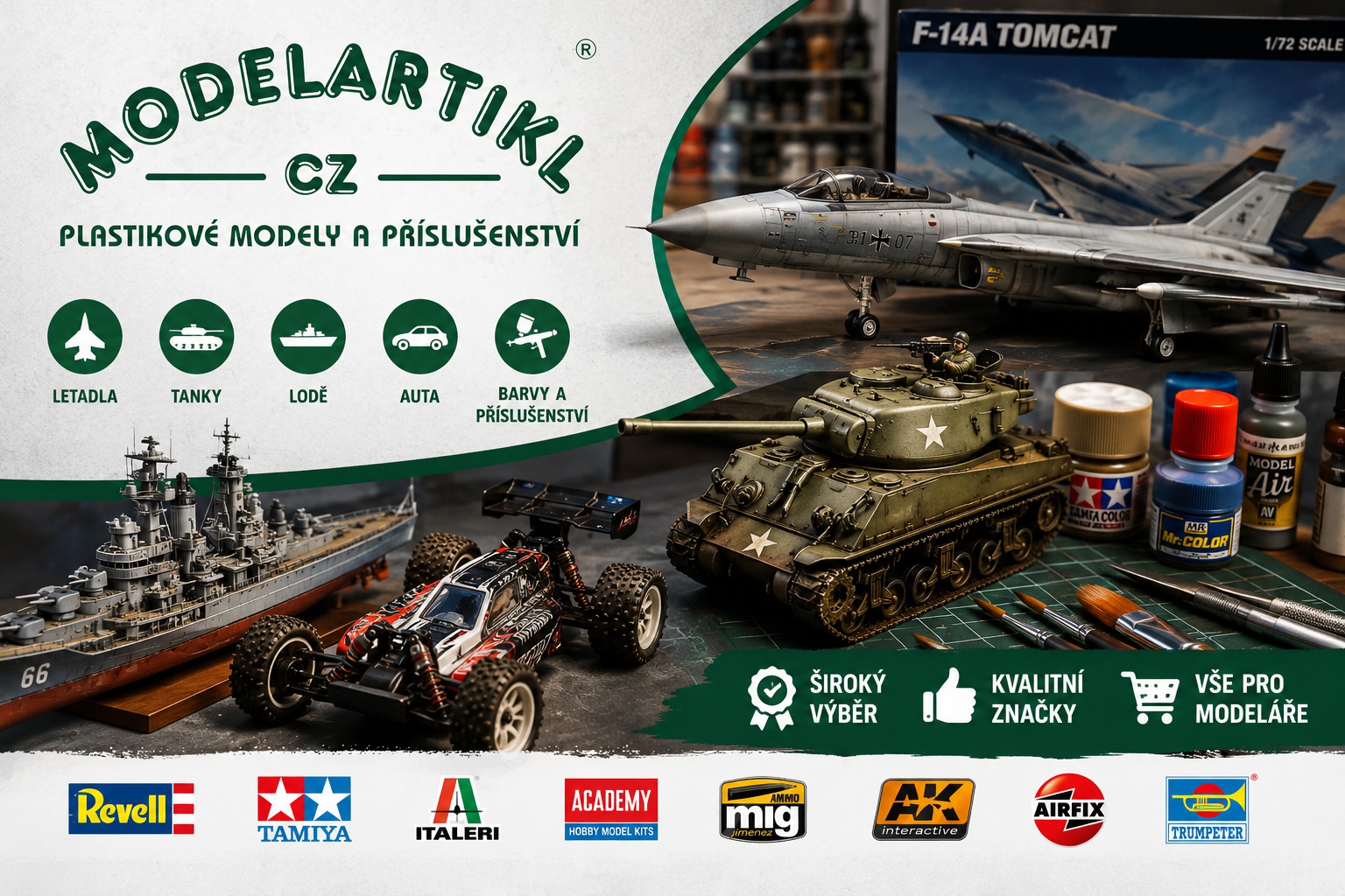 Svět modelářství na jednom místě