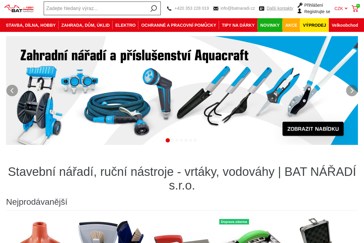 BAT NÁŘADÍ