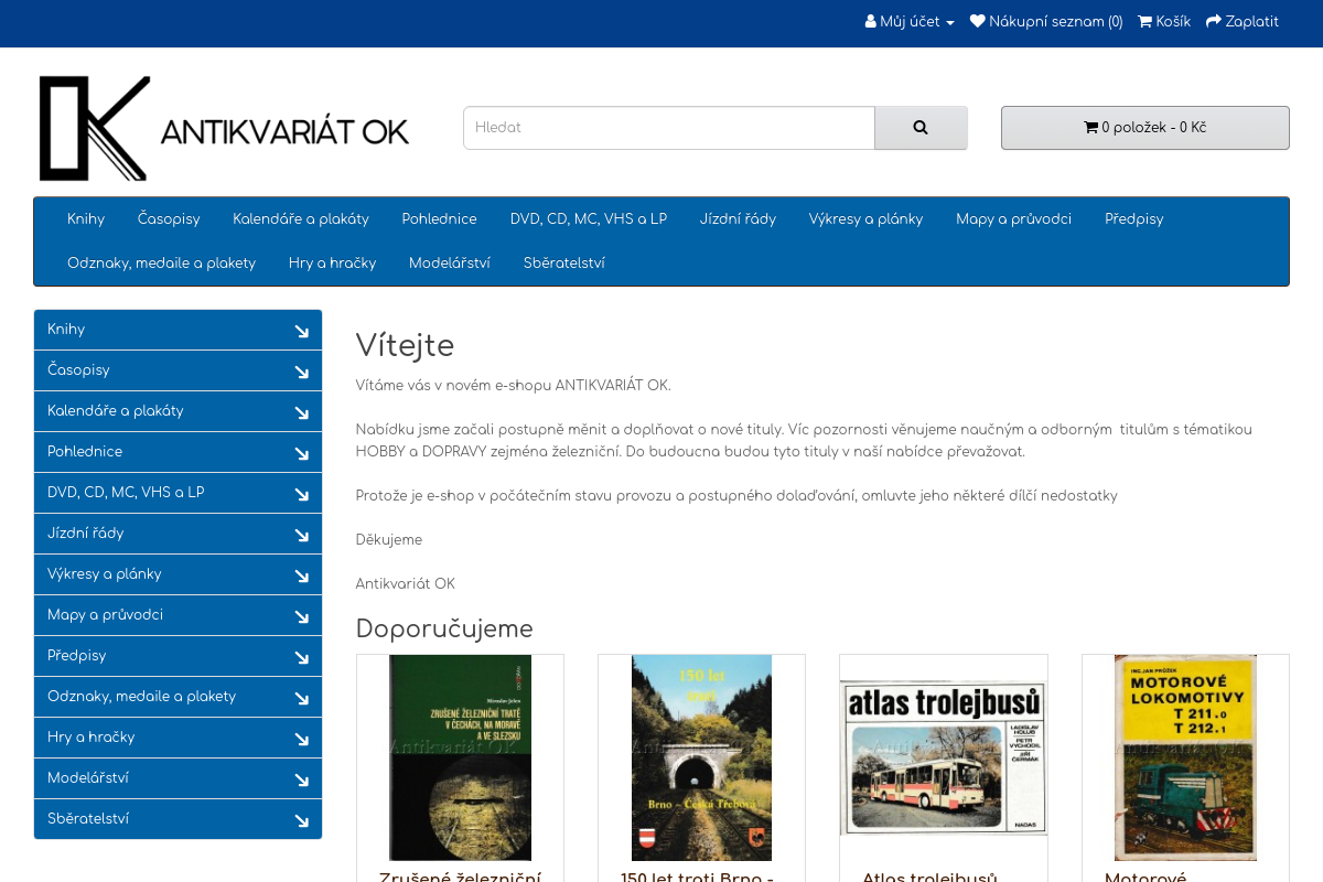 Antikvariát OK