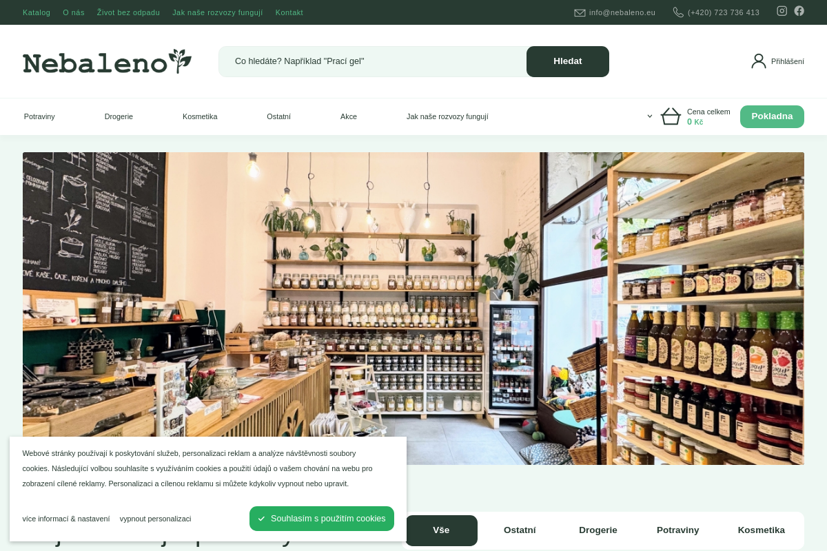 E-Shop Nebaleno.eu