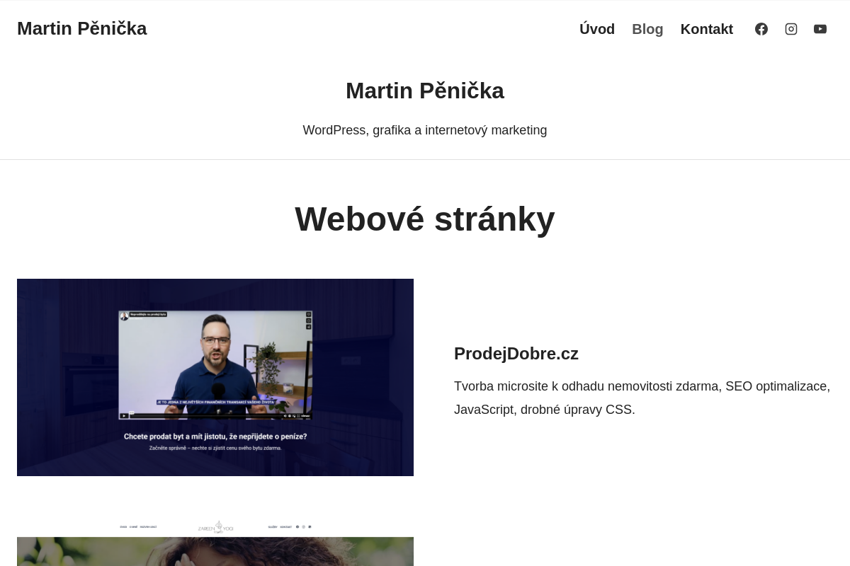 Martin Pěnička - grafické studio