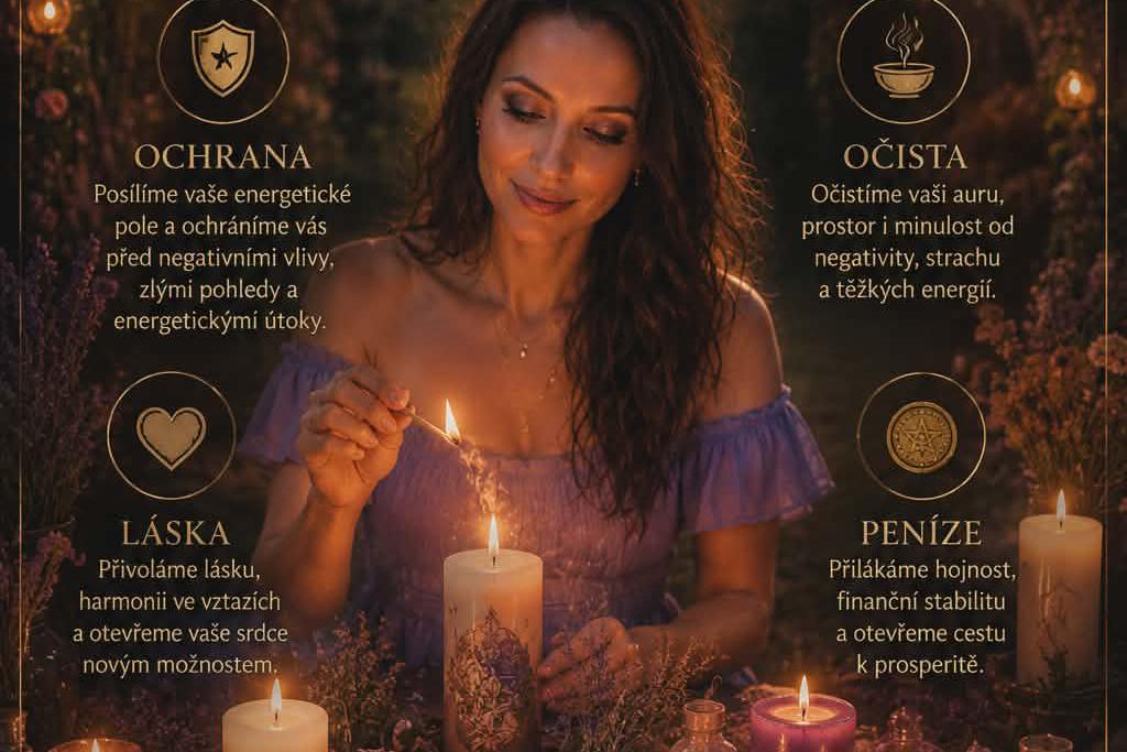 Rituály pro Váši ochranu.