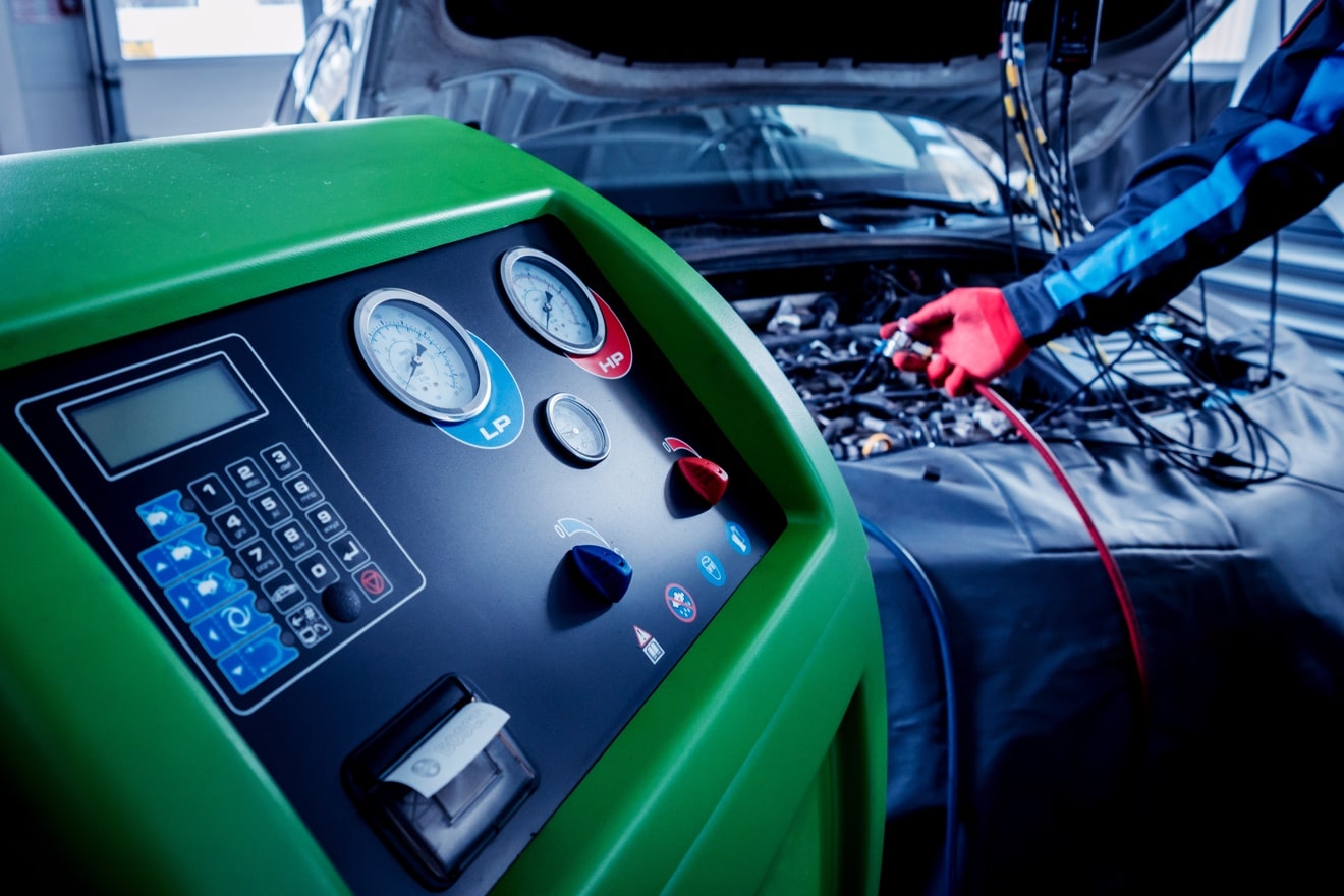 Servis klimatizace R134a / 1234yf