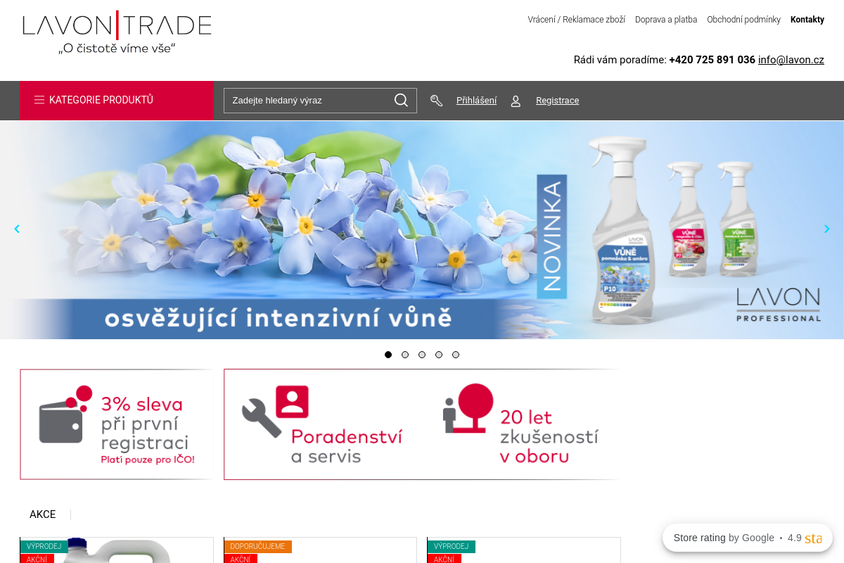 LAVON - Prostredkycistici.cz