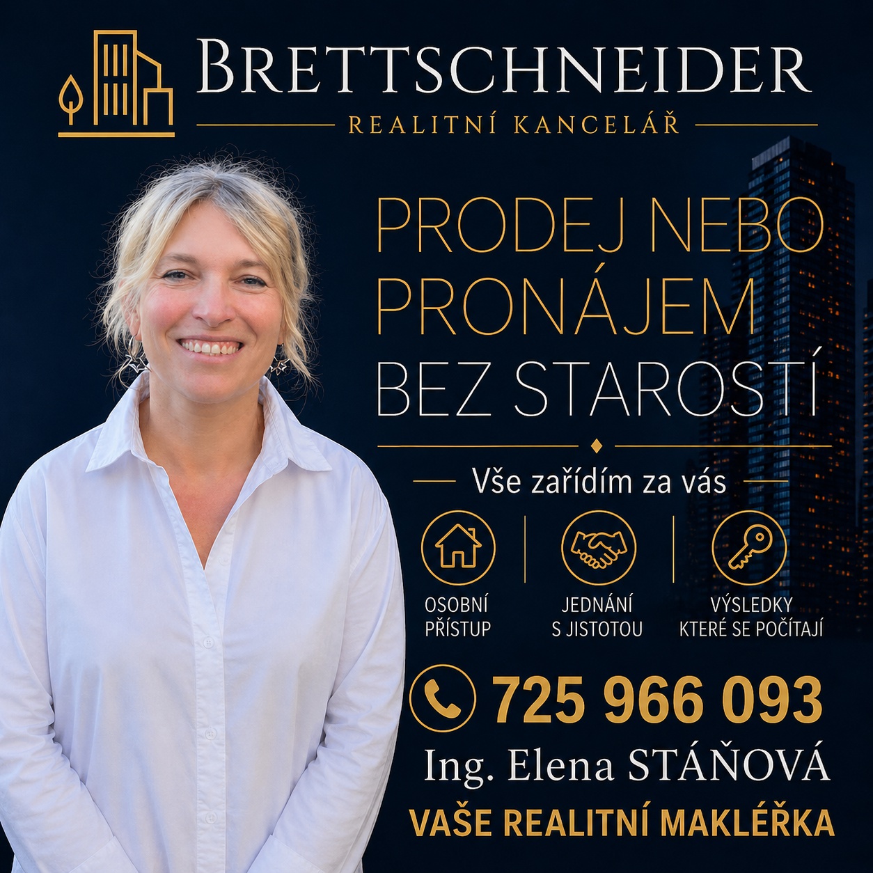 Ing. Elena Stáňová, realitní makléř foto 2