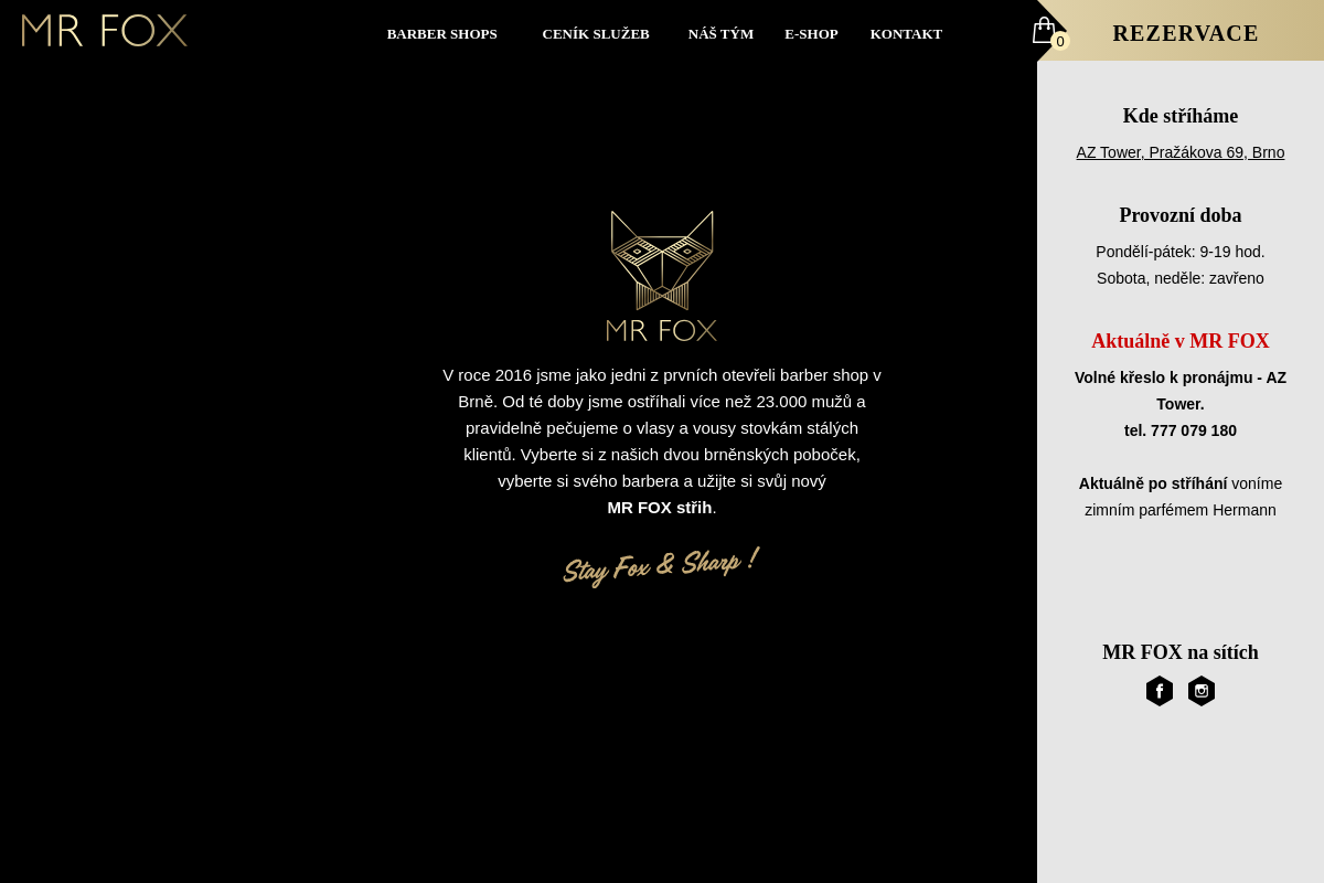 MR FOX Barber Shop