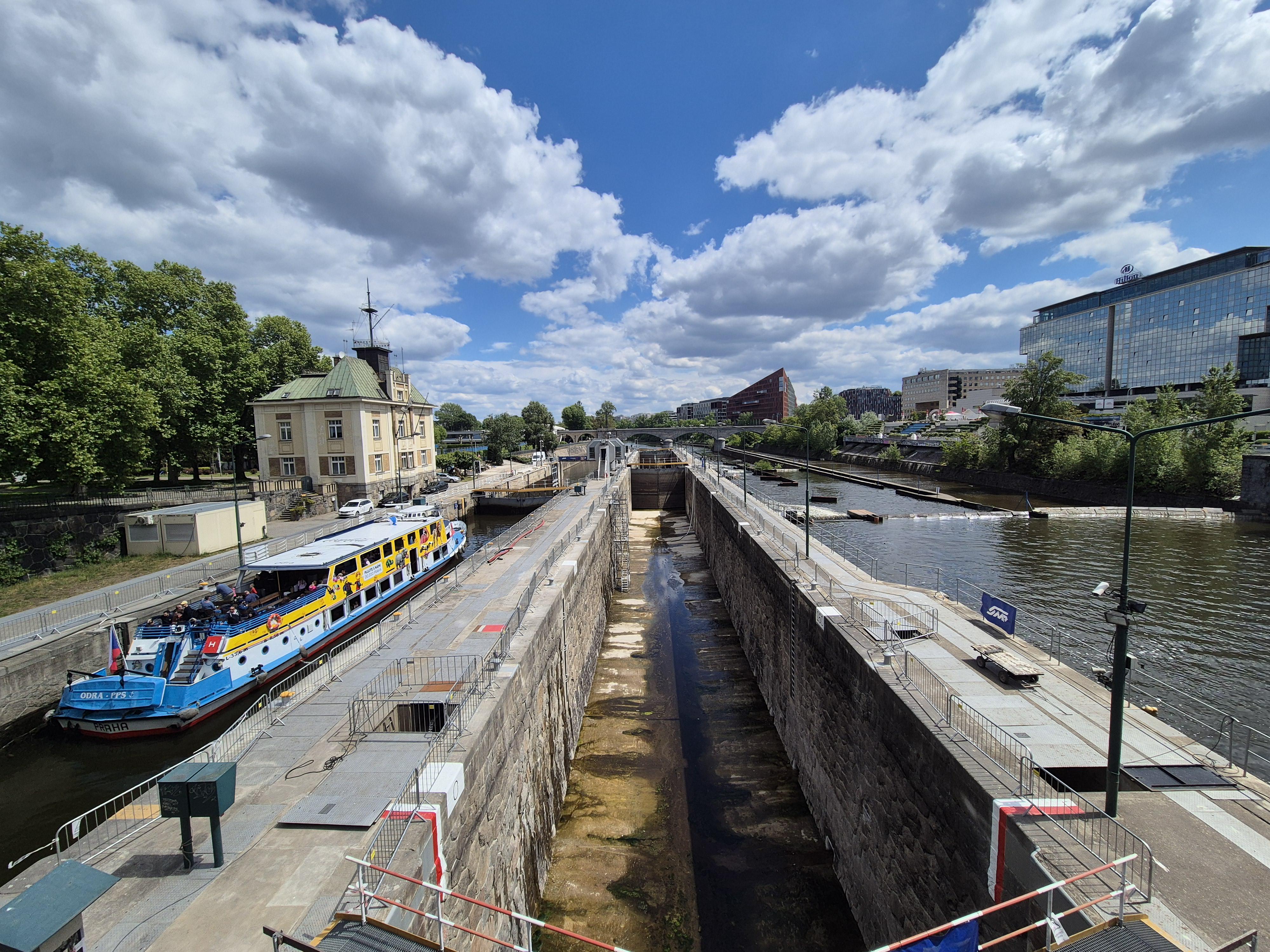 Plavební komora Praha-Štvanice foto 2