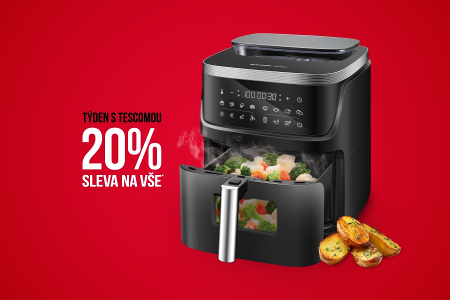 20% sleva na značkové výrobky TESCOMA