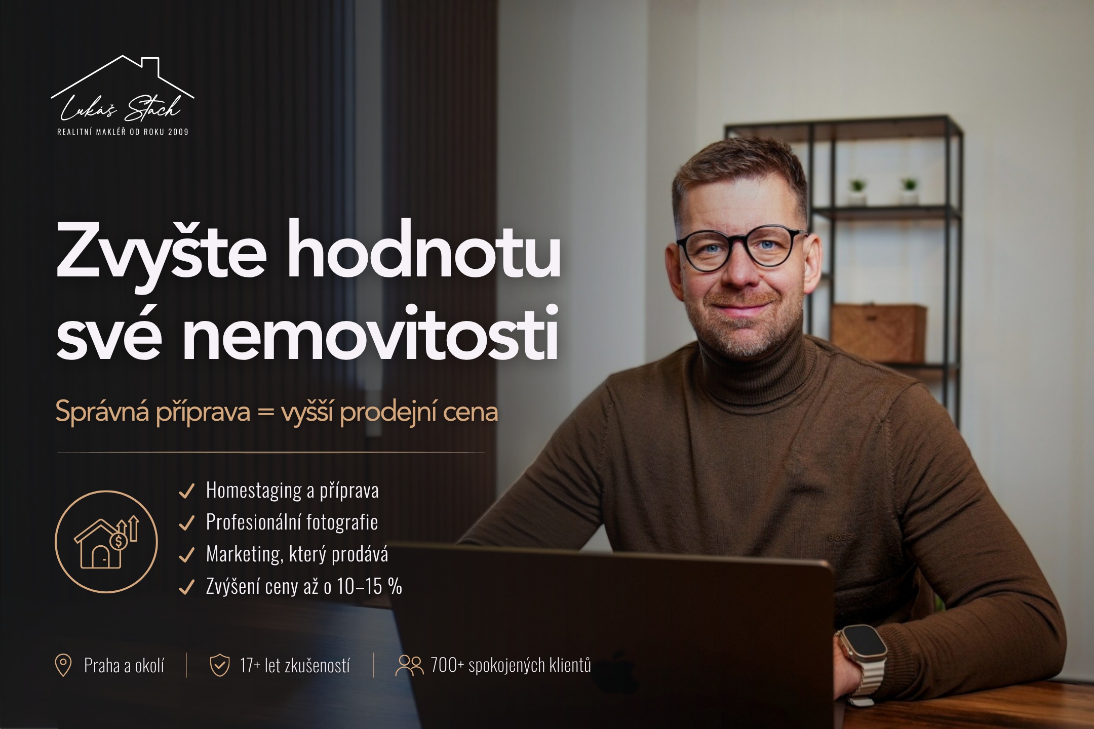 Vyšší prodejní cena začíná správnou přípravou