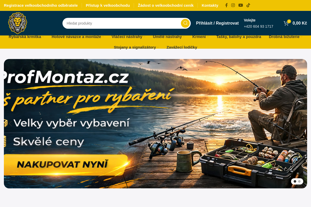Profmontaz.cz - Rybářské potřeby