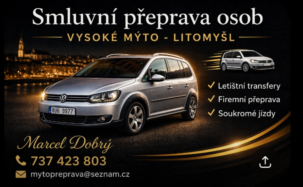 Smluvní přeprava osob - Marcel Dobrý foto 2
