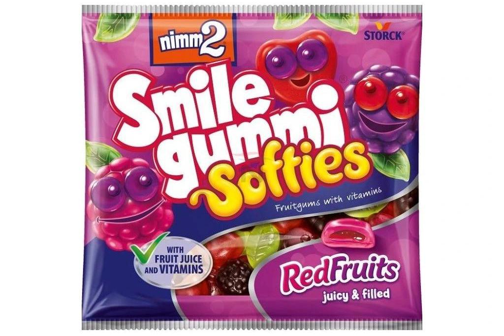 Nimm2 Smilegummi Softies Red Fruits 90g