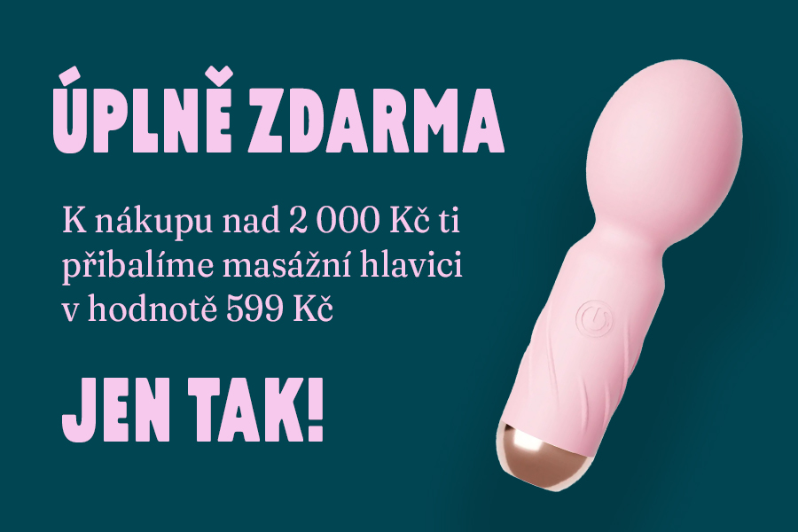 Výkonná mini masážní hlavice zdarma