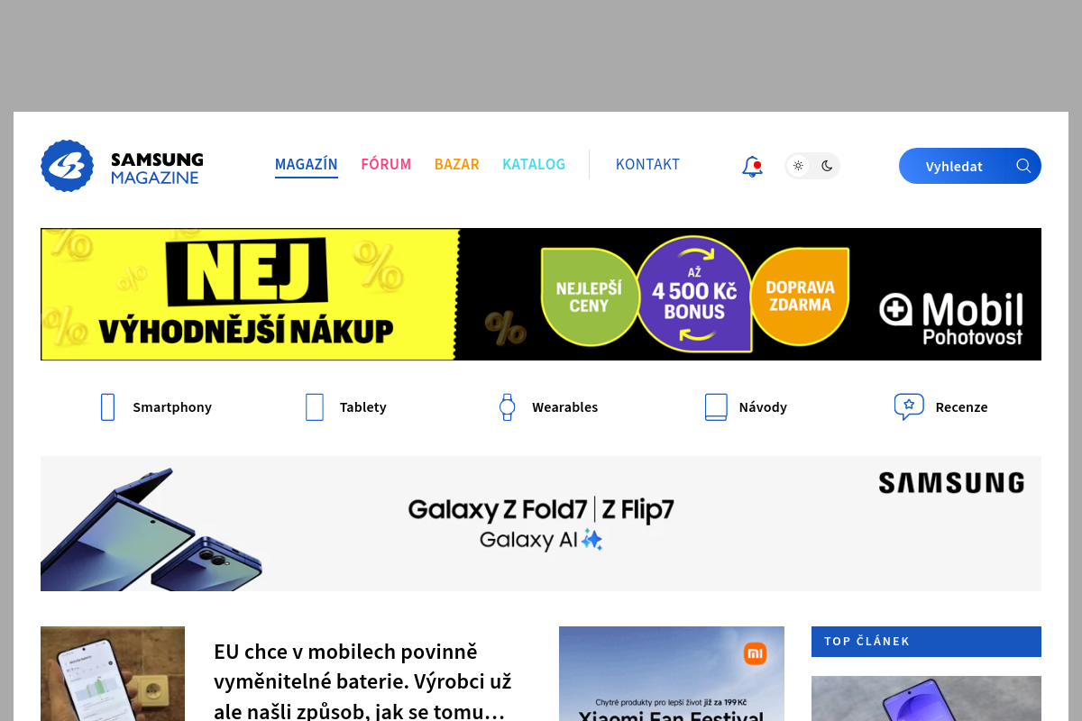 SamsungMagazine.cz