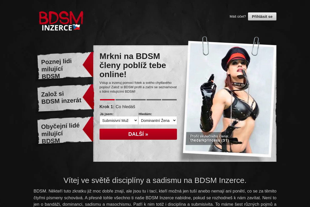 Bdsminzerce.cz