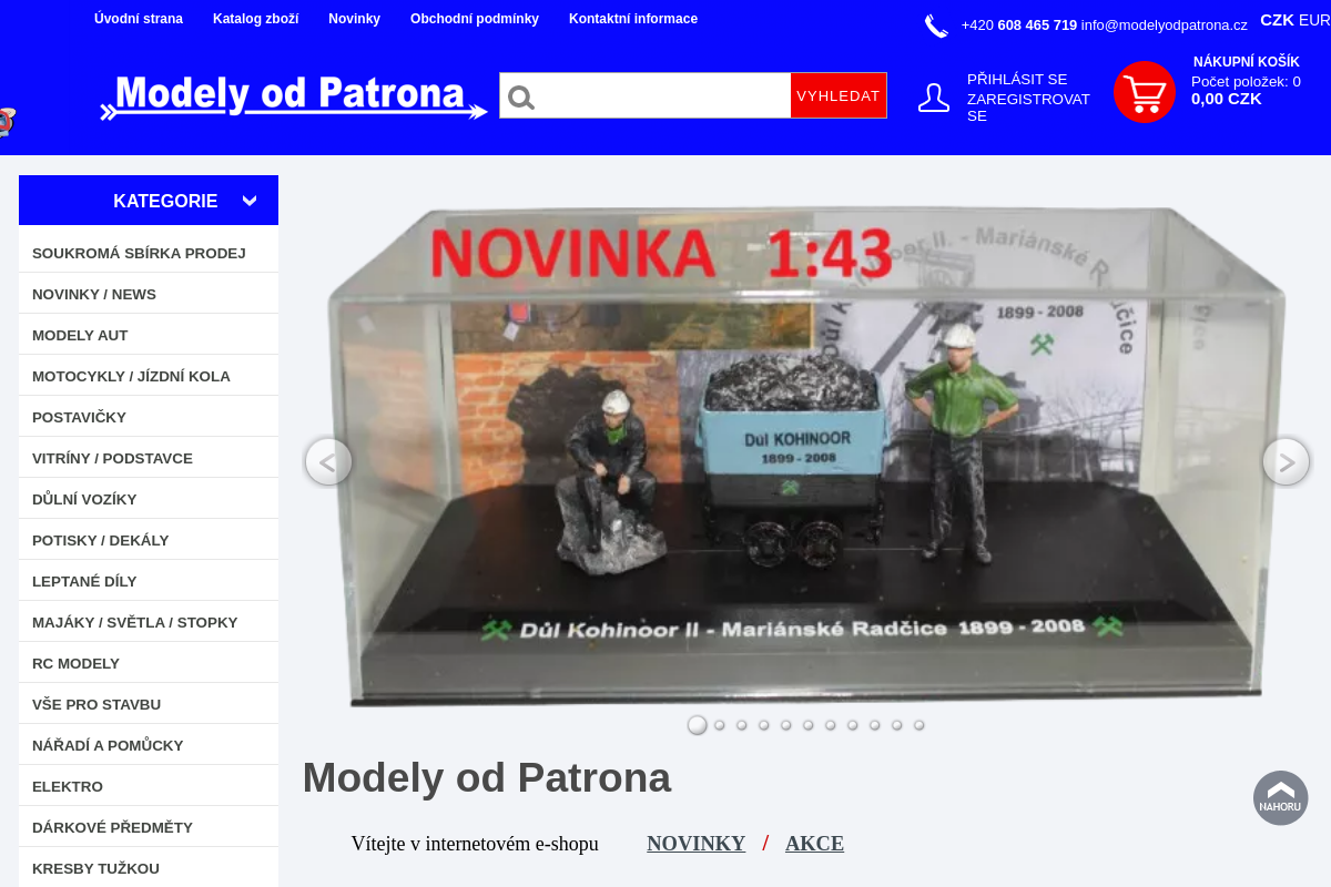 Modely od Patron
