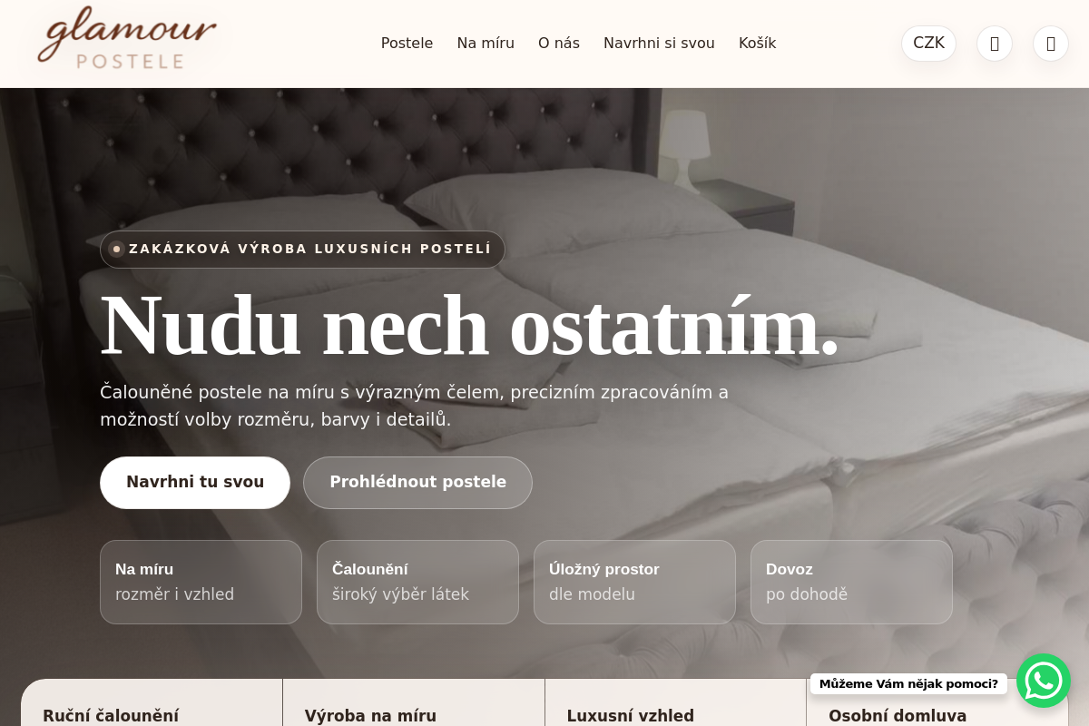 Glamourpostele.cz