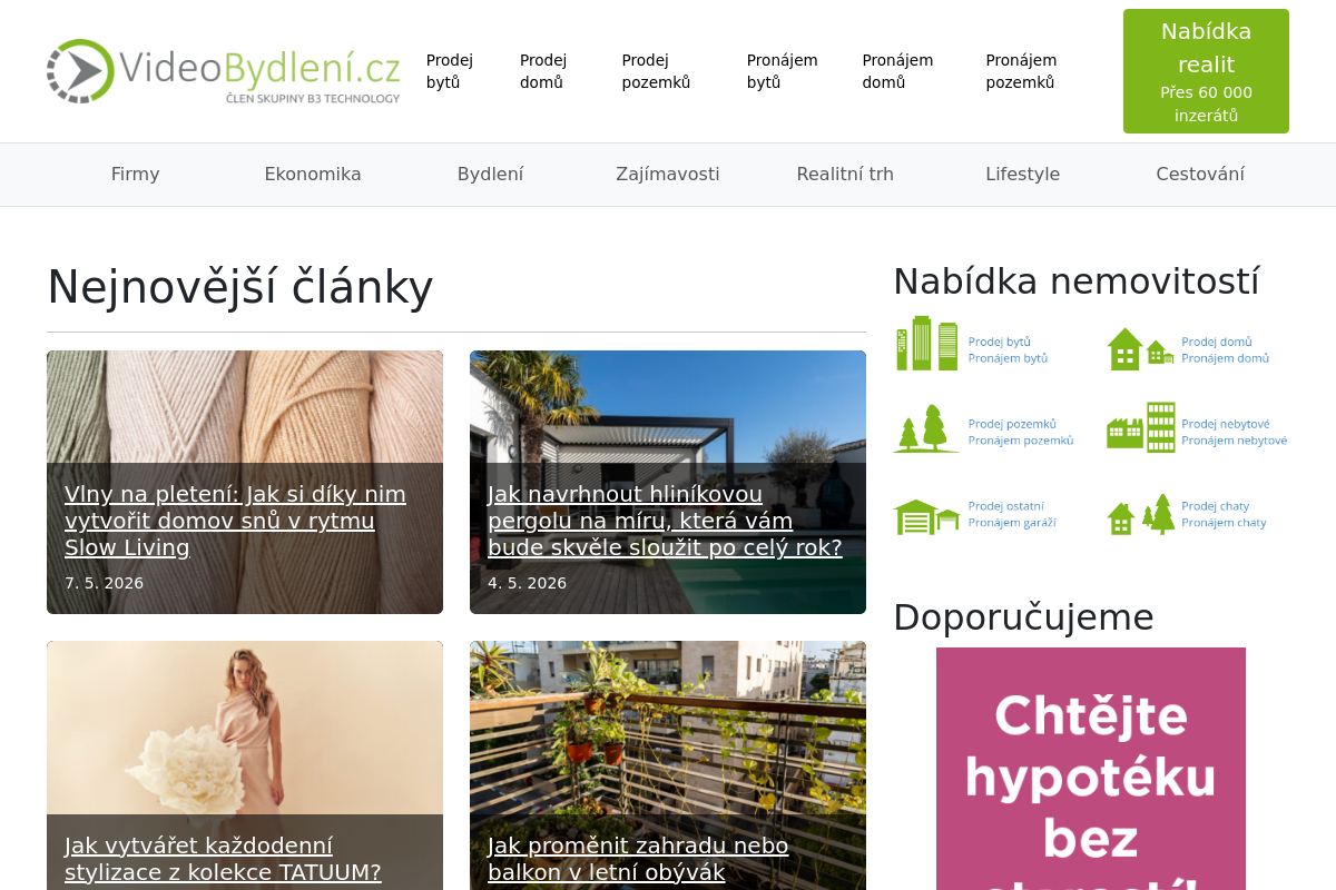 VideoBydlení.cz