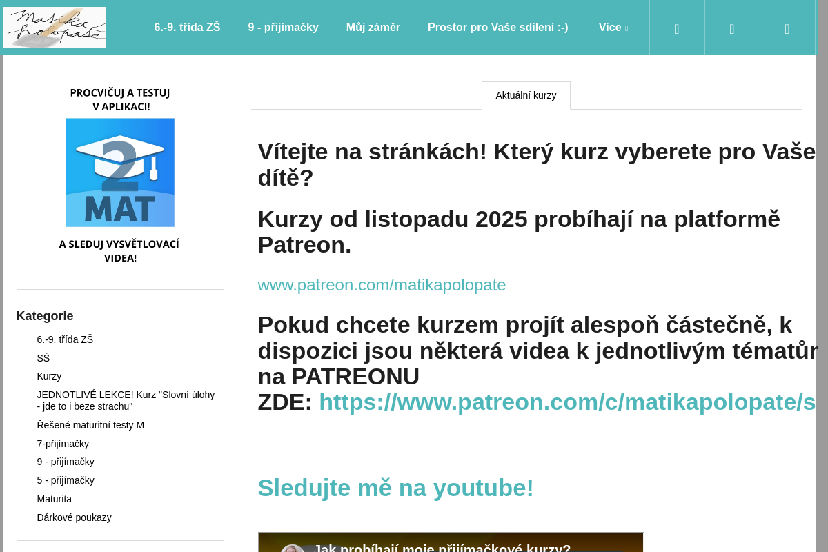 Matikapolopate.cz