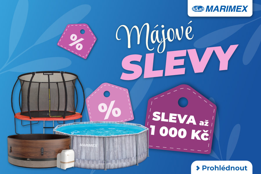 Májové slevy