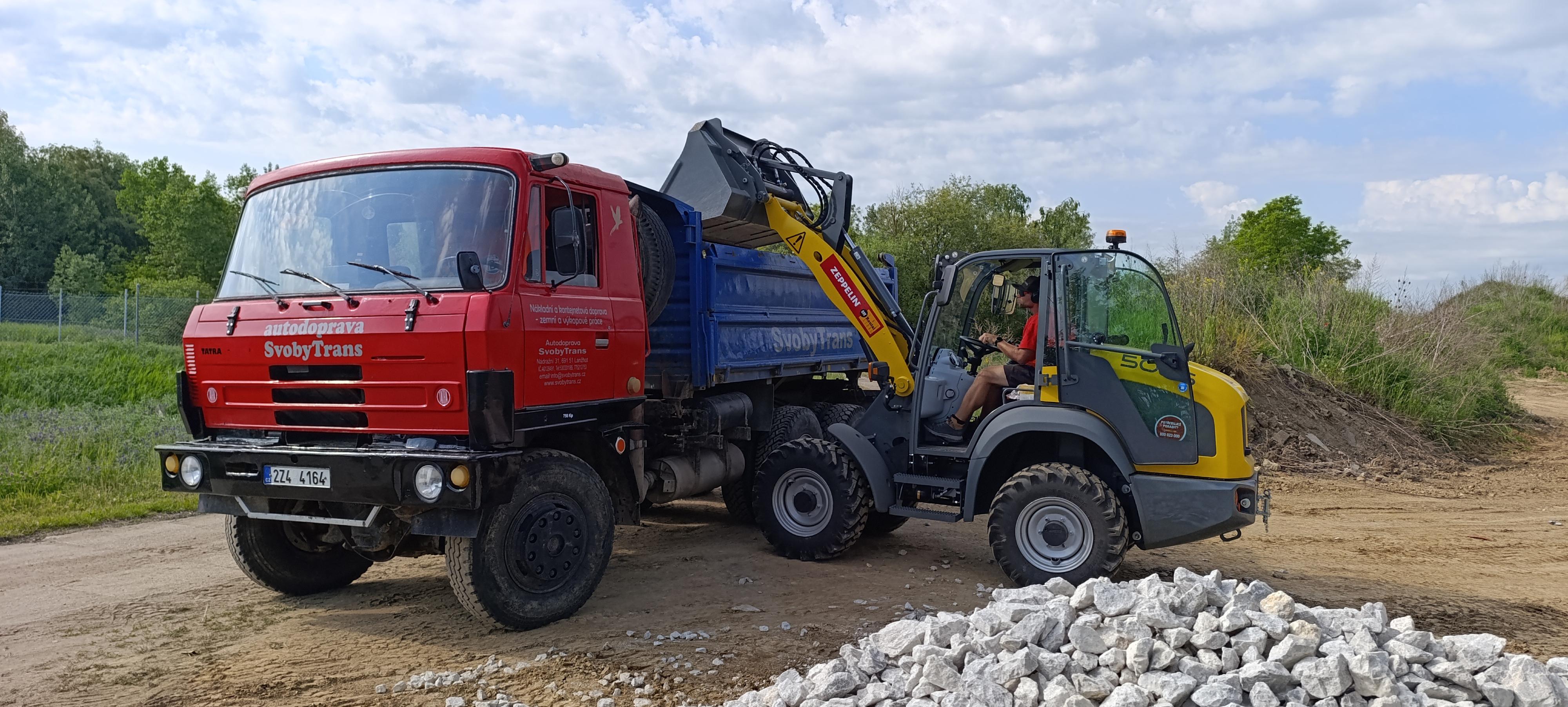 Zemní práce Svobytrans autodoprava foto 4