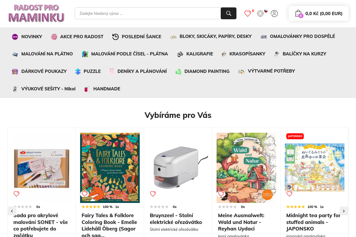 Radostpromaminku.cz