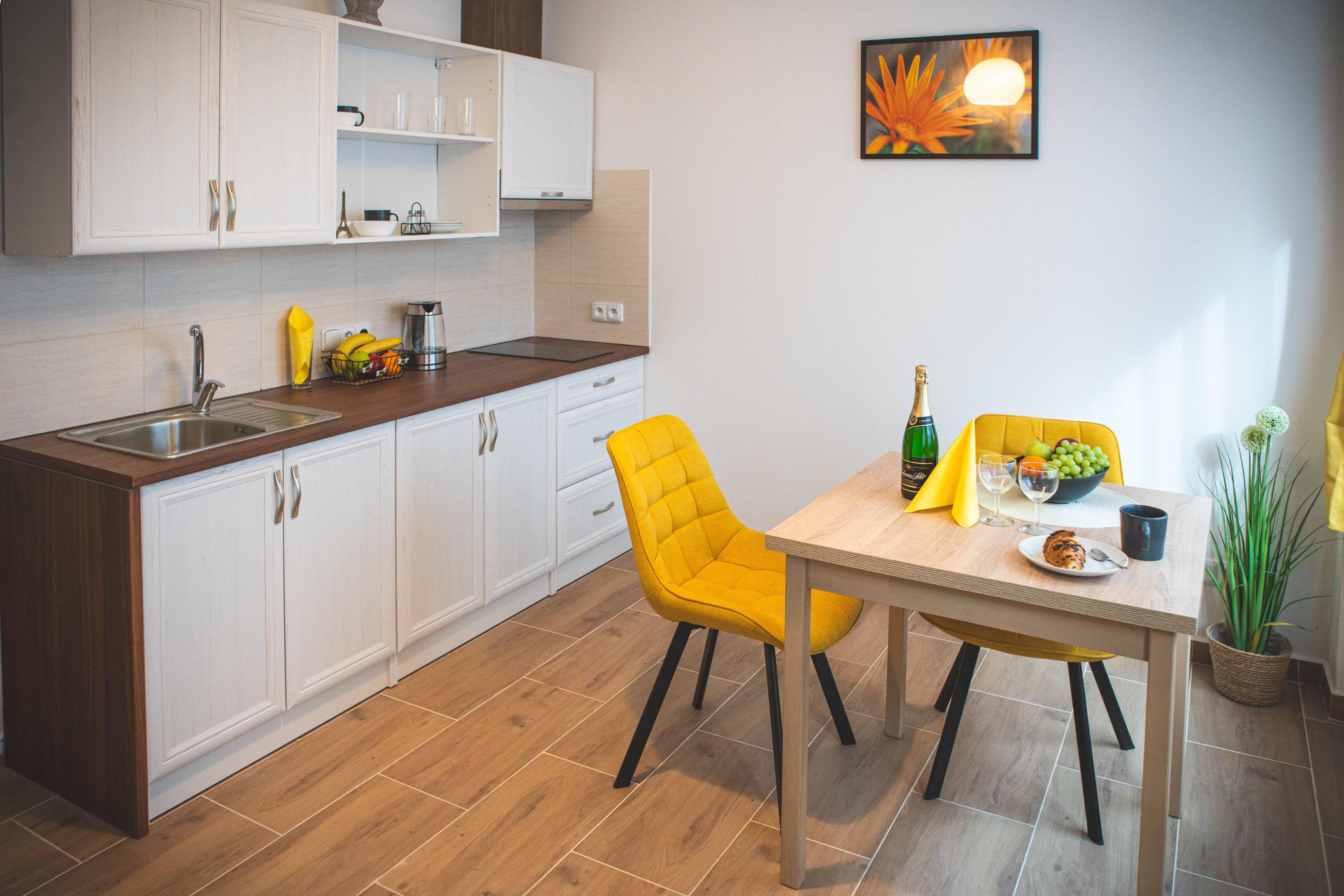 Ubytování v apartmánech pro 1 až 4 osoby