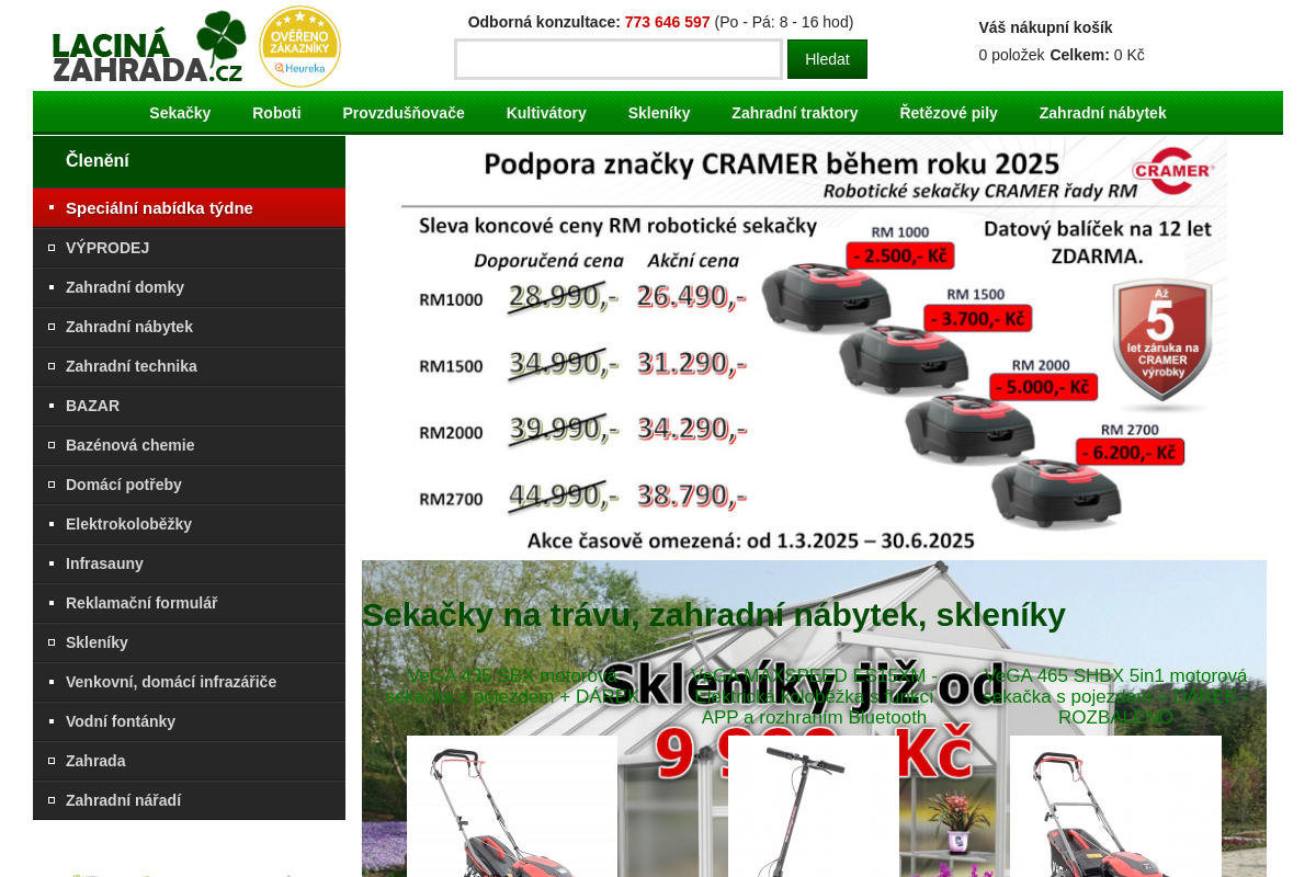 Lacinazahrada.cz
