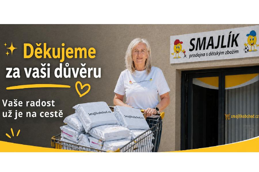 Děkujeme, že nakupujete u Smajlíkobchod.cz