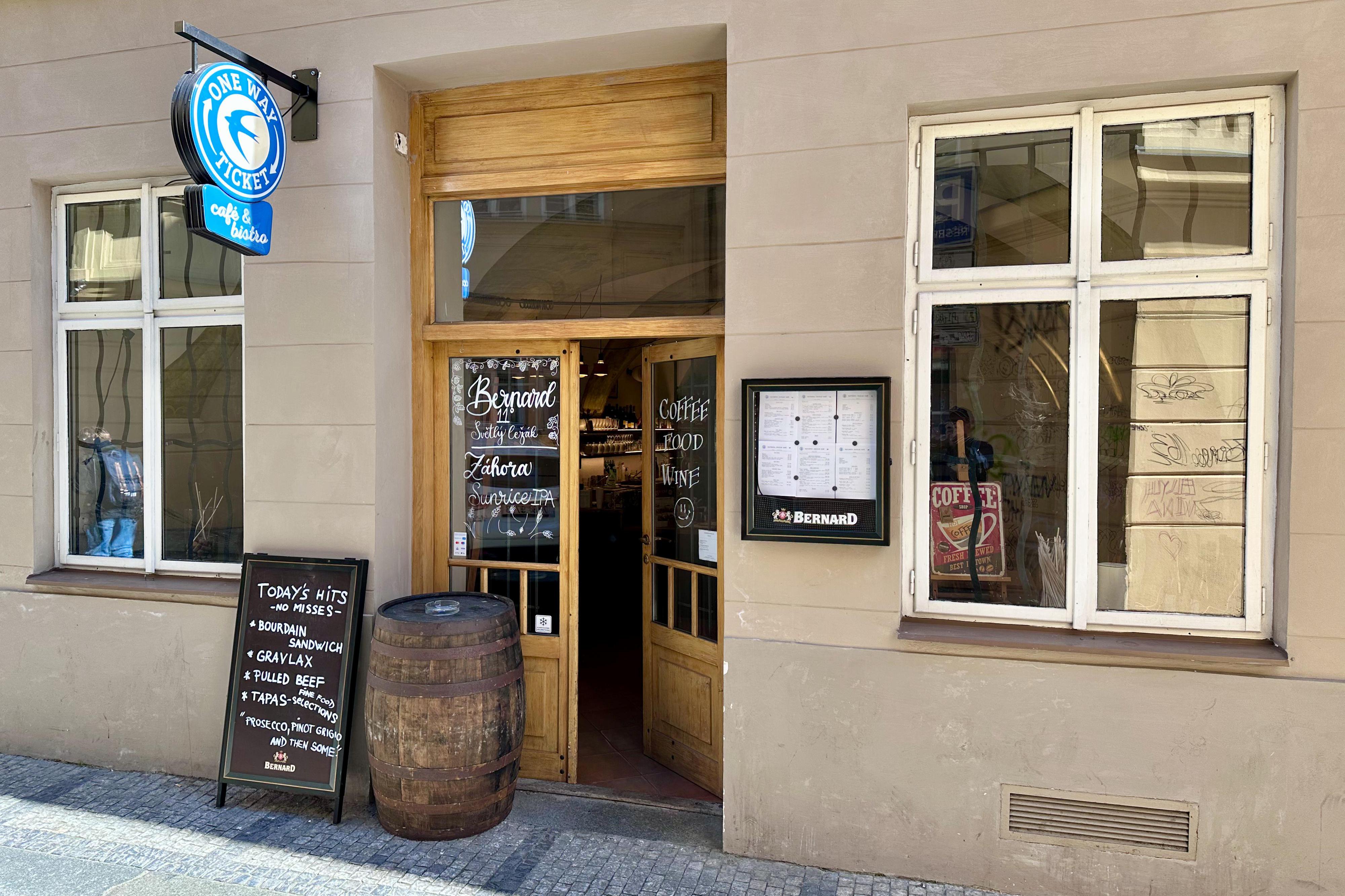 One Way Ticket | Vejvodova Station Café