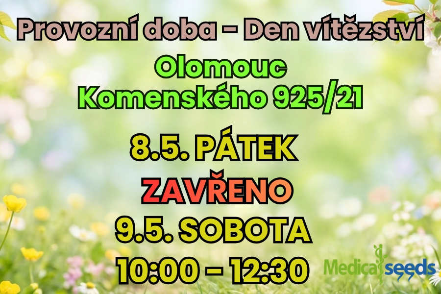 Provozní doba - Den vítězství