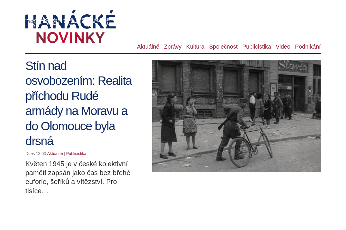 Hanácké novinky