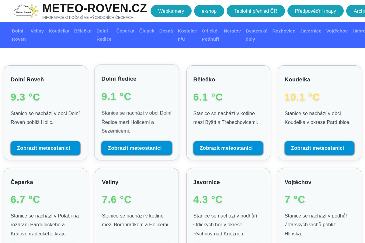 METEO‑ROVEN.CZ
