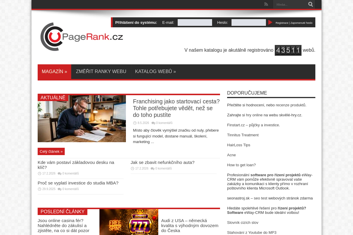 PageRank.cz
