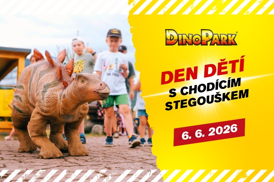 Den dětí s chodícím Stegouškem