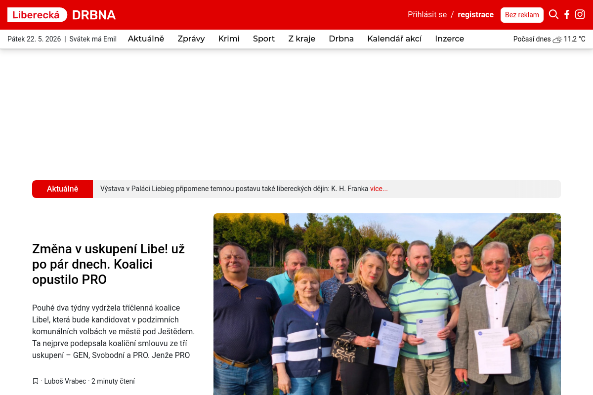 Libereckadrbna.cz