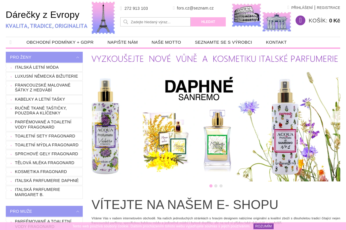 Dárečky z Evropy.cz