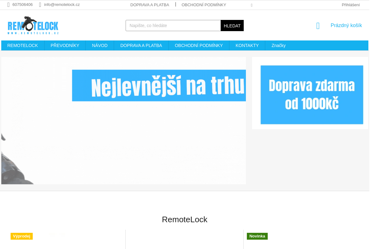 RemoteLock.cz