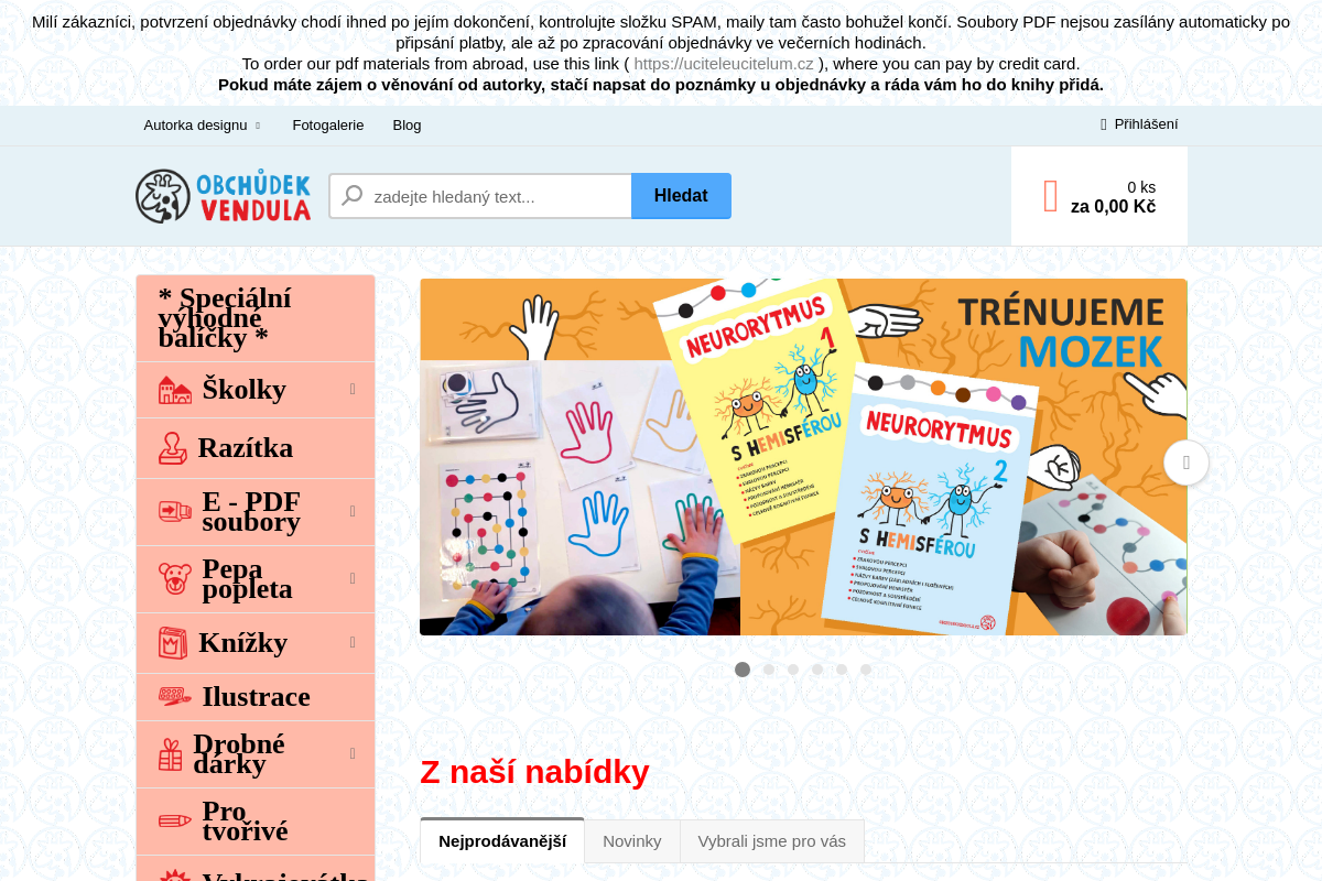 Obchůdek Vendula