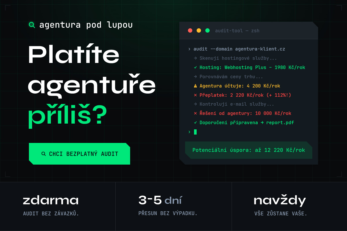 Agentura pod lupou