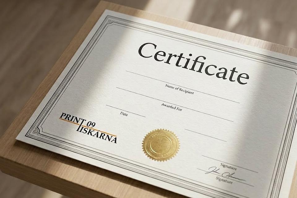Diplomy, certifikáty, osvědčení
