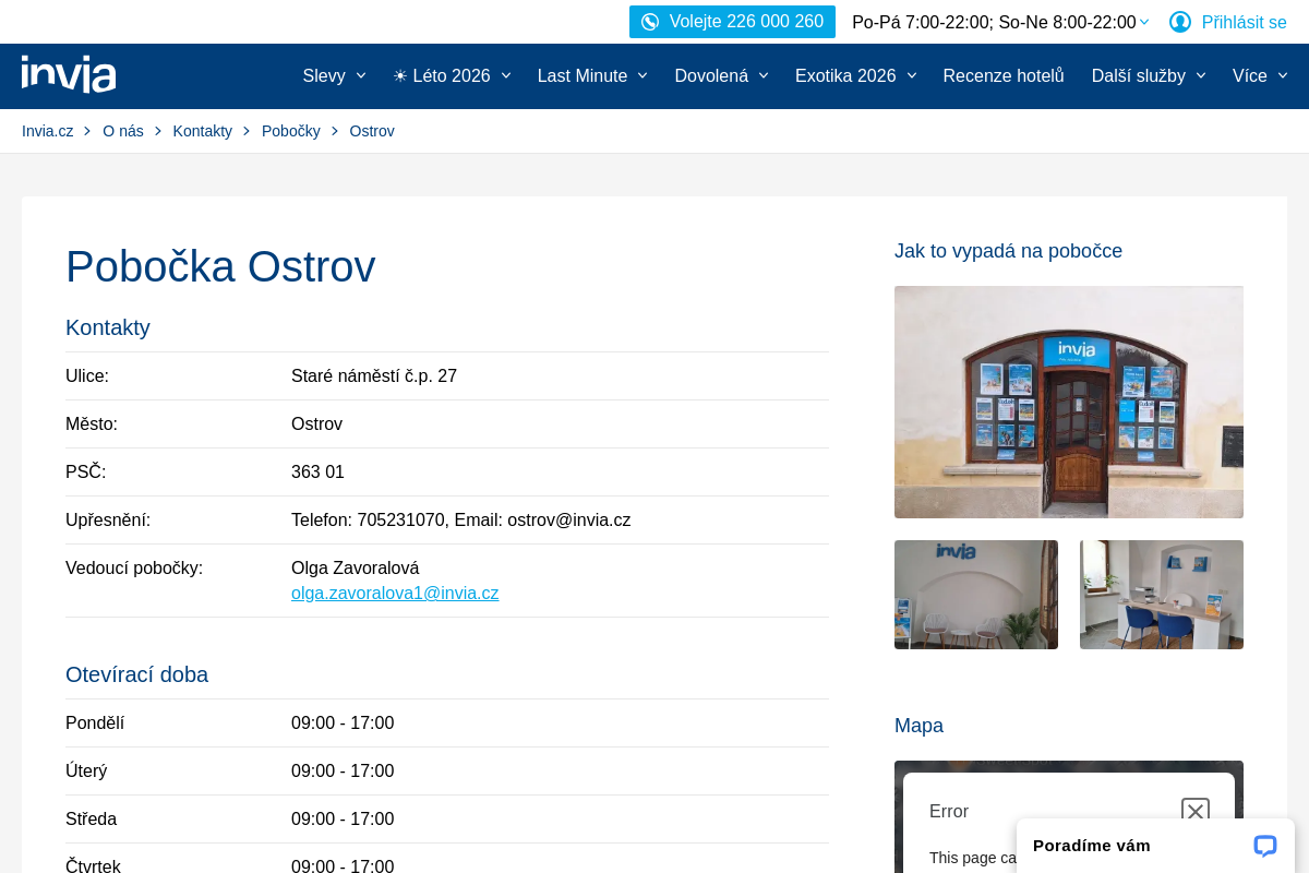 Invia - cestovní agentura