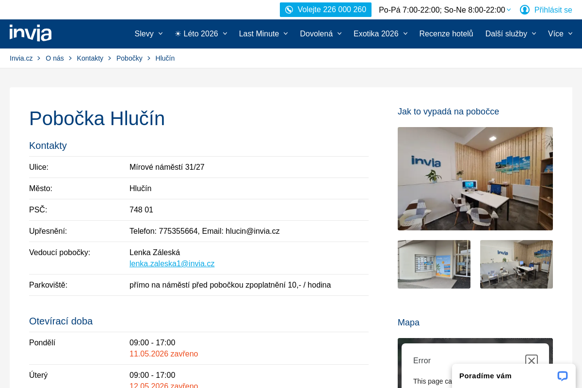 Invia - cestovní agentura